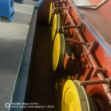 Used Copper Coarse Wire Drawing Machine DL450/9D, Feed Rod Diameter 8mm and Outlet Diameter 3mm
